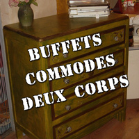 Photos : Buffets, commodes, deux corps